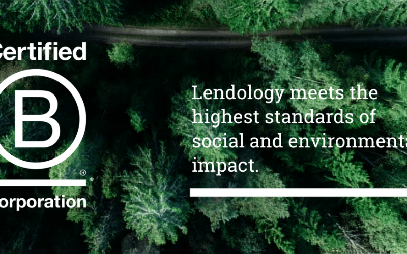 Lendology CIC became B Corp certified for reaching the highest standards of social and environmental impact